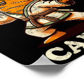 Funny Karate Carrot Carrate Karate Trainer Karate  ポスター (角)