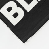 Funny Karate Design For Women Girls Black Belt Mar フリースブランケット (角)