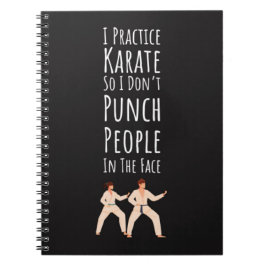 Funny Karate Gifts Martial Arts Fighter Humor  ノートブック