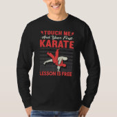 Funny Karate Premium Tシャツ (正面)
