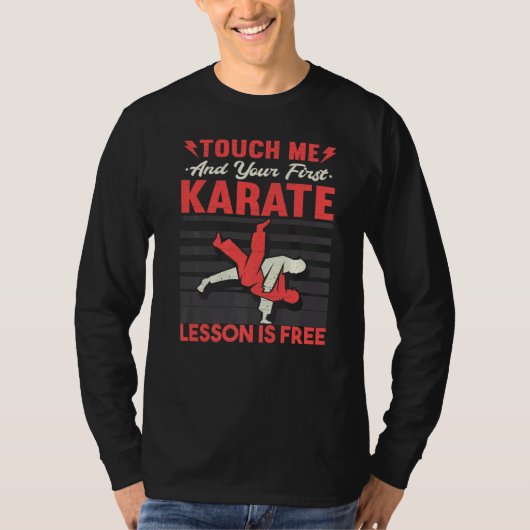 Funny Karate Premium Tシャツ (正面)