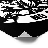 Funny Karate Quotes No Pain No Gain Funny Karate M ポスター (角)