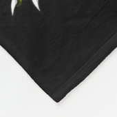 Funny Karatesaurus T-rex Dinosaur Karate Samurai D フリースブランケット (角)