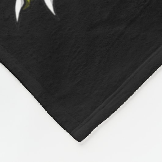 Funny Karatesaurus T-rex Dinosaur Karate Samurai D フリースブランケット (角)