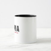 Funny Karma Mug - "Never Loses an Address" Cup マグカップ (中央)