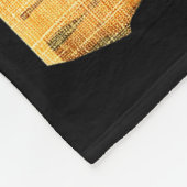 Funny Kawaii Black Cat Ramen Noodle Bowl Japanese  フリースブランケット (角)