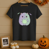 Funny Kawaii Monster Pregnancy Cute Halloween  Tシャツ