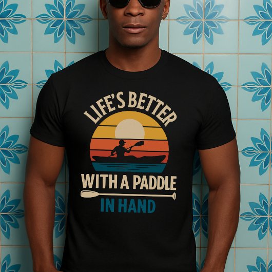 funny Kayak gift,dad mom lover Tシャツ