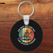 Funny Kayak Kayaking Boating Summer Clothing Graph キーホルダー (正面)