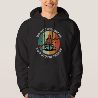 Funny Kayak Kayaking Boating Summer Clothing Graph パーカ