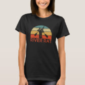 Funny Kayaking Whitewater Rafting Kayaker Rafters  Tシャツ (正面)
