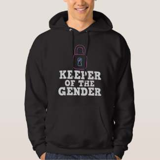 Funny Keeper Of The Gender Gift Cute Baby Reveal M パーカ