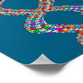 Funny Ker Player Texas Holdem Casino Ker  ポスター (角)