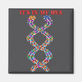 Funny Ker Player Texas Holdem Casino Ker  マグネット (正面)