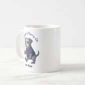 Funny Kerry Blue Terrier Dog Business Suit Coffee  コーヒーマグカップ (正面左)