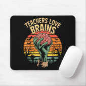 Funny Key Quote All Teachers Love Brains Cool Hall マウスパッド (マウス)