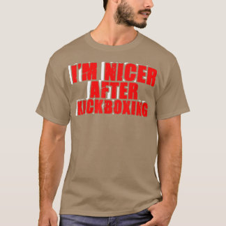 Funny Kickboer Fighter Kickboing MMA Martial Arts  Tシャツ