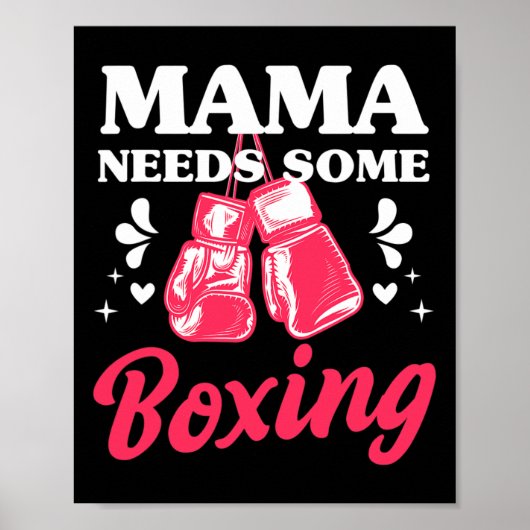 Funny Kickboxing Mama Needs Some Boxing Training G ポスター (正面)