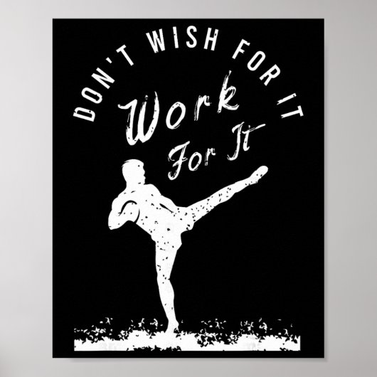 Funny Kickboxing Outfit For A Kickboxer _3  ポスター (正面)