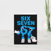 Funny Kid Meme Six Seven 6 7 Italian Brainrot Bruh カード (正面)