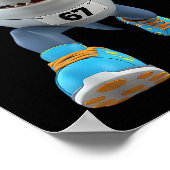 Funny Kids 67 Meme Tralalero Tralala Runner Italia ポスター (角)