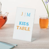 Funny Kids Table Wedding 台座サイン (インサイチュ)