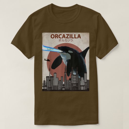 Funny Killer Whale Orca Lovers Gift Tシャツ (デザイン正面)