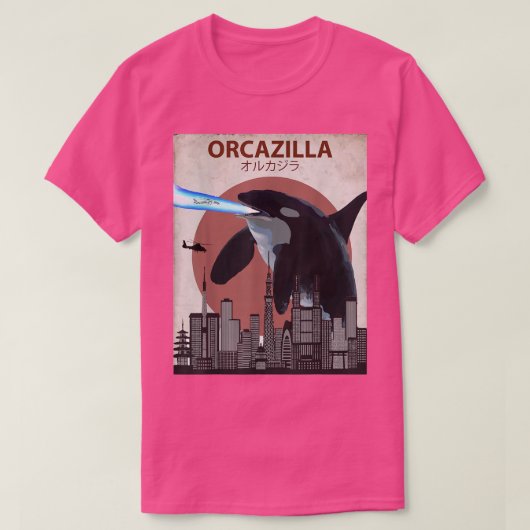 Funny Killer Whale   Orca Lovers Gift  Tシャツ (デザイン正面)