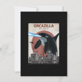 Funny Killer Whale T-Shirt  Orca Lovers Gift 招待状 (正面)