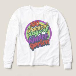 Funny Kindergarten 100th Day Sparkle Teacher Class