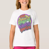 Funny Kindergarten 100th Day Sparkle Teacher Class Tシャツ (正面)