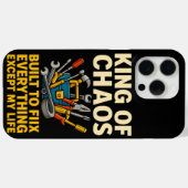 Funny King of Chaos iPhone 15 Pro Max Case-Mate iPhoneケース (裏面 (横))