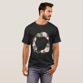 Funny Kiss Me Im 75 Nk Roses Floral Tシャツ (正面フル)