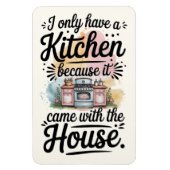 Funny Kitchen Magnet – Perfect Gift for Homeowners マグネット (縦)