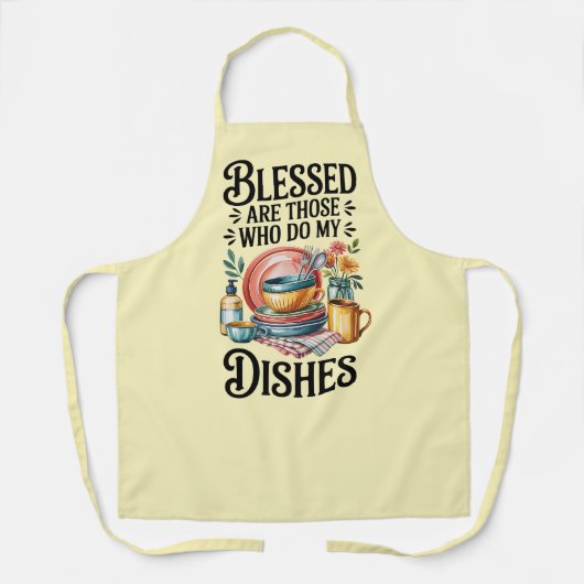 Funny Kitchen Series Design #10 エプロン (正面)