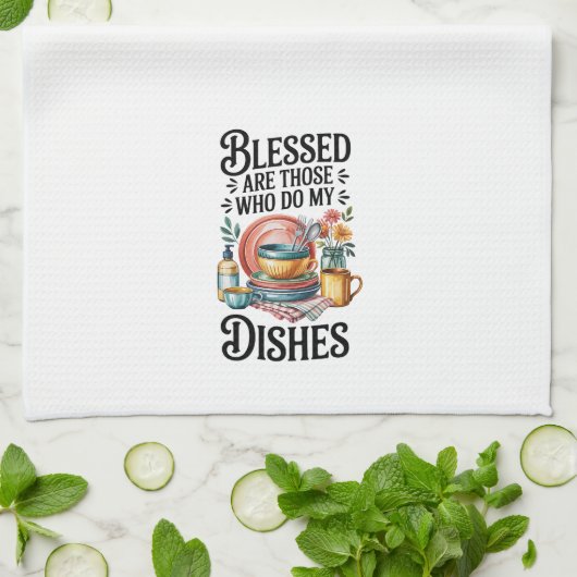 Funny Kitchen Series Design #10 キッチンタオル (折り畳み)