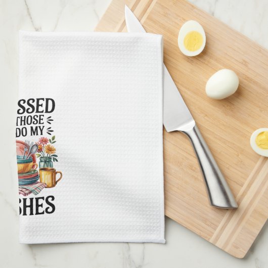 Funny Kitchen Series Design #10 キッチンタオル (四つ折り)