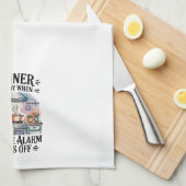 Funny Kitchen Series Design #12 キッチンタオル (四つ折り)