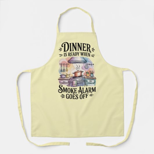 Funny Kitchen Series Design #13 エプロン (正面)