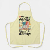 Funny Kitchen Series Design #4 エプロン (正面)