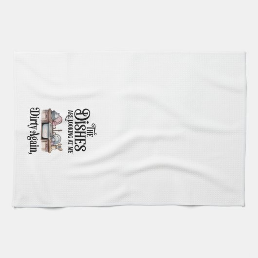 Funny Kitchen Series Design #5 キッチンタオル (横)