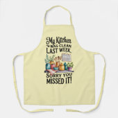 Funny Kitchen Series Design #6 エプロン (正面)