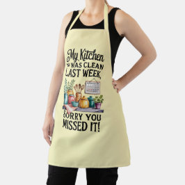 Funny Kitchen Series Design #6 エプロン