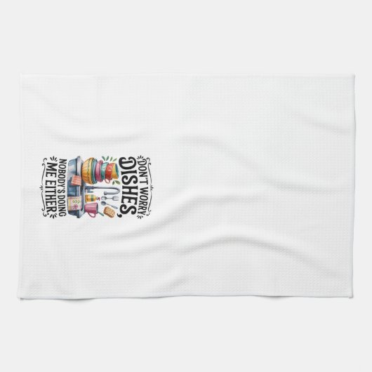 Funny Kitchen Series Design #7 キッチンタオル (横)