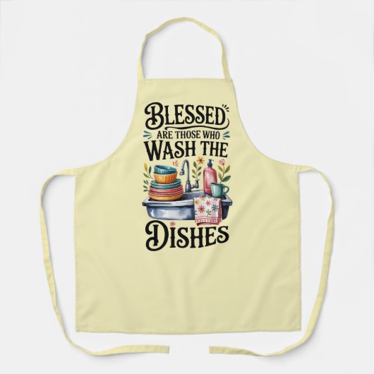 Funny Kitchen Series Design #8 エプロン (正面)