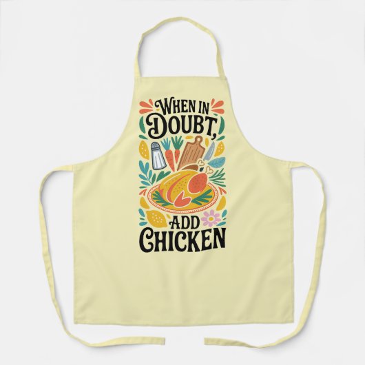 Funny Kitchen Series Design #9 エプロン (正面)