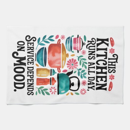Funny Kitchen Towel Quote Dish  キッチンタオル (横)