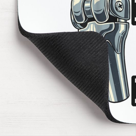 Funny Knee Replacement I'm Like 90% Human 10% Robo マウスパッド (コーナー)