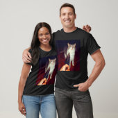 Funny Knife Cat Meme  Tシャツ (ユニセックス)
