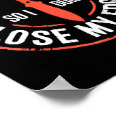 Funny Knife Thrower I Throw Knives  ポスター (角)